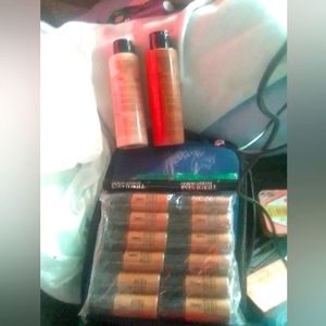 YSL foundation and geirgio Armani mascara